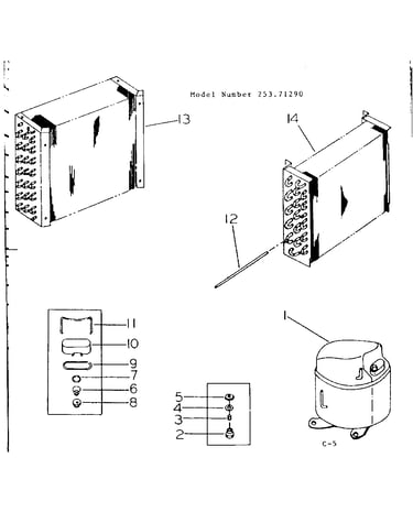 Refrigeration system parts