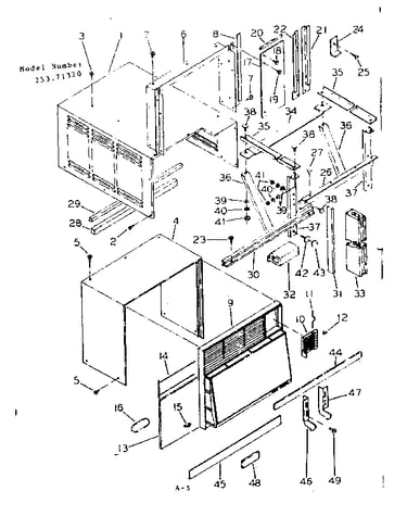 Cabinet & installation parts