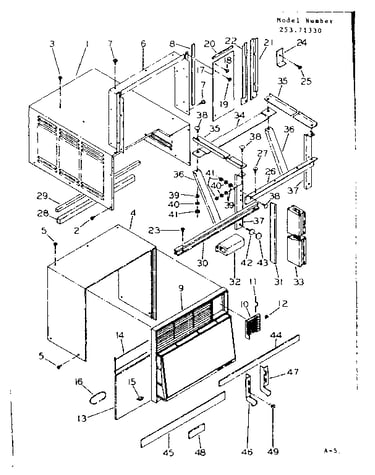 Cabinet & installation parts