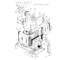 Kenmore 25371330 refrigerating system & air handling parts diagram