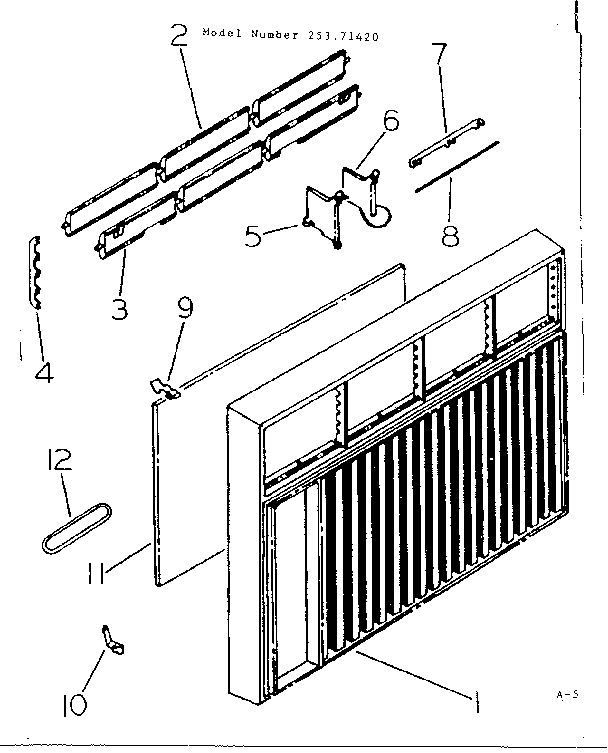 CABINET AND FRONT PARTS