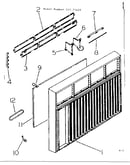 Cabinet and front parts