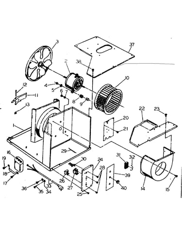 Electrical system & air handling parts