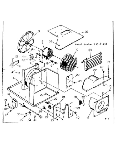 Electrical system & air handling parts
