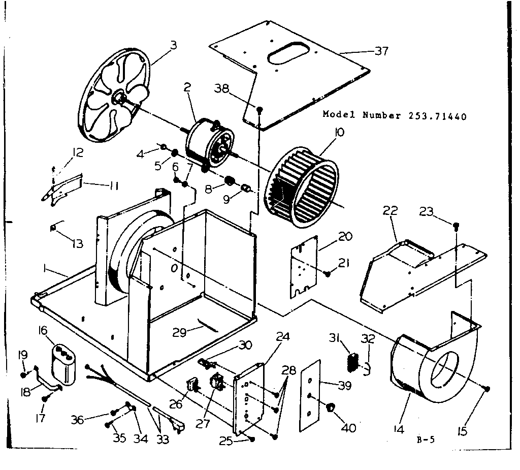 Electrical system & air handling parts