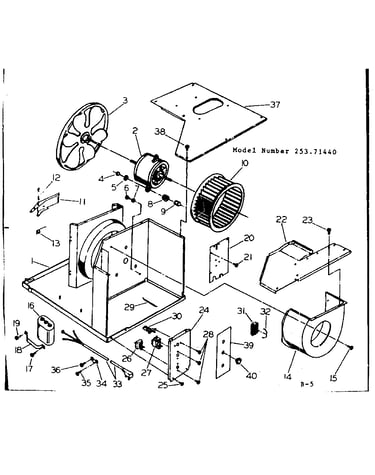 Electrical system & air handling parts
