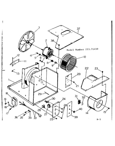 Electrical system & air handling parts