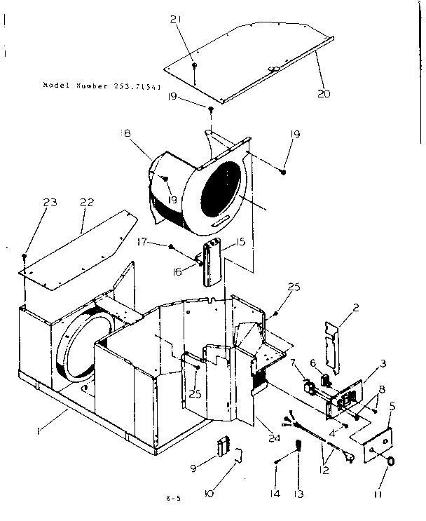 Electrical system & air handling parts