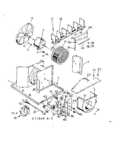 Ellectrical system & air handling parts