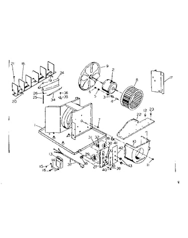 Electrical system & air handling parts