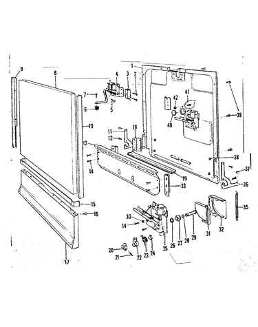 Door and access panel details