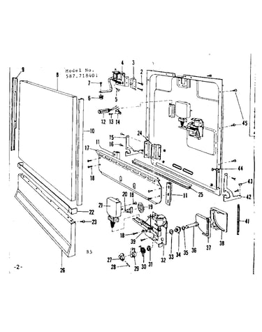 Door and access panel details