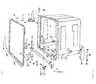 Kenmore 587718401 tub details diagram