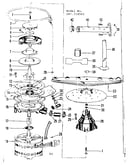 Motor, heater, and spray arm details
