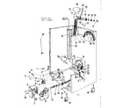 Kenmore 587718601 frame details diagram