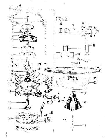 Motor, heater, and spray arm details