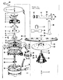 Motor, heater, and spray arm details