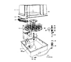 Kenmore 587720100 action dishwasher diagram