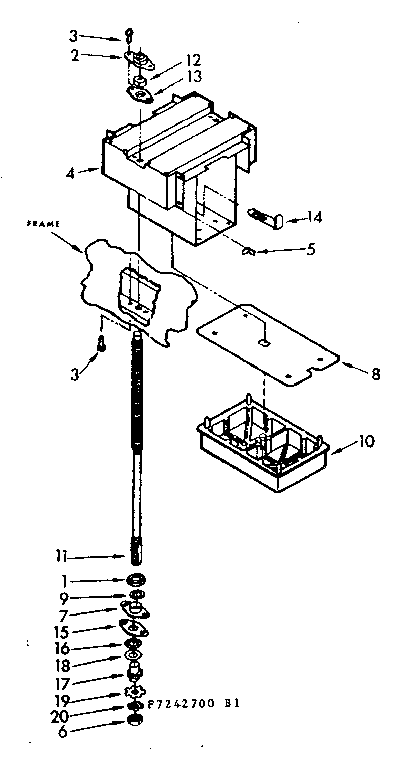 Power screw & ram assembly