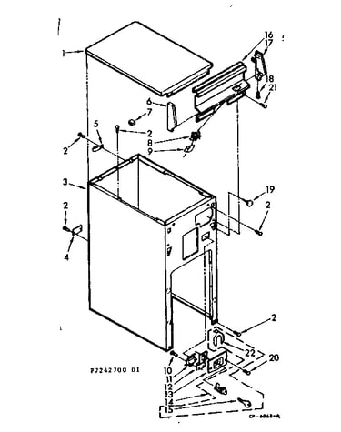 Cabinet & control assembly