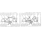 Sears 50245221 frame assembly diagram