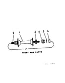 Front hub parts