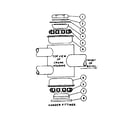 Sears 50246581 hanger fittings diagram