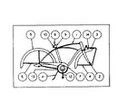 Sears 50246840 frame assembly diagram