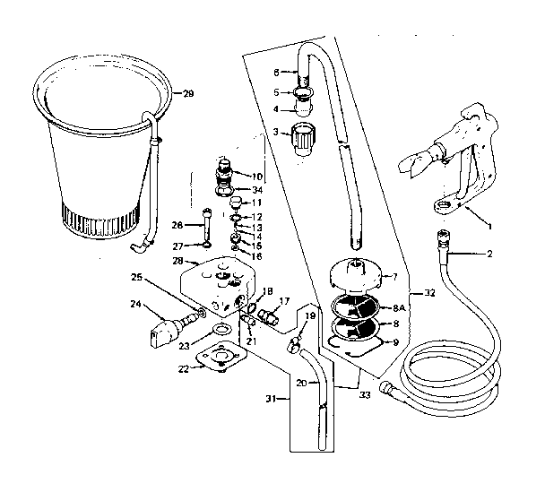 SUCTION SET COMPLETE ASSEMBLY