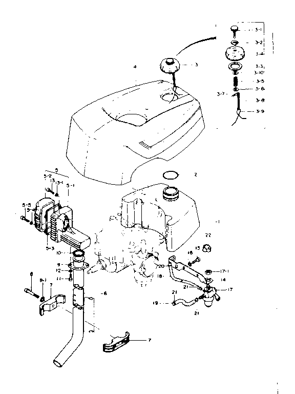 Fuel tank and line