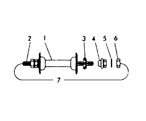 Front hub parts