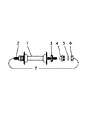 Front hub parts