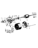 Belted fan blower 115 volts, 60 cycles, 1725 r.p.m.