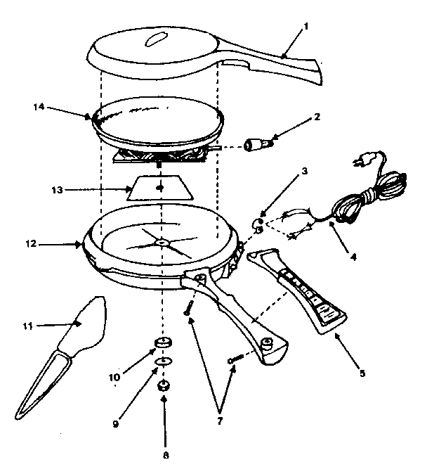All temperature fry pan