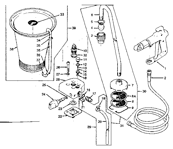 SUCTION SET COMPLETE ASSEMBLY