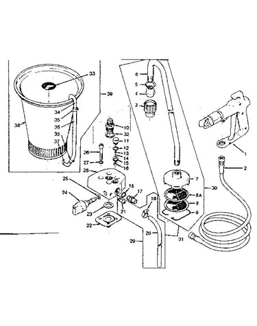 Suction set complete assembly