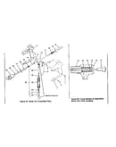 Spray gun and valve housing