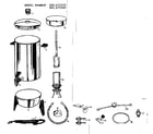 Kenmore 302673380 replacement parts diagram