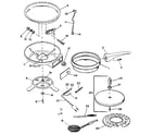 Kenmore 663658300 replacement parts diagram