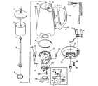 Kenmore 66367971 replacement parts diagram