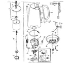 Kenmore 66367972 replacement parts diagram