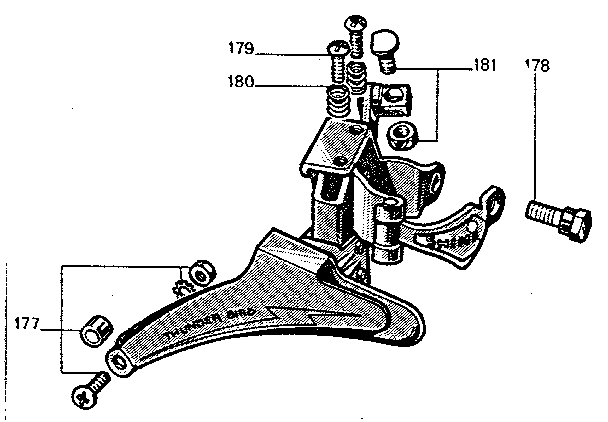 Shimano front derailleur