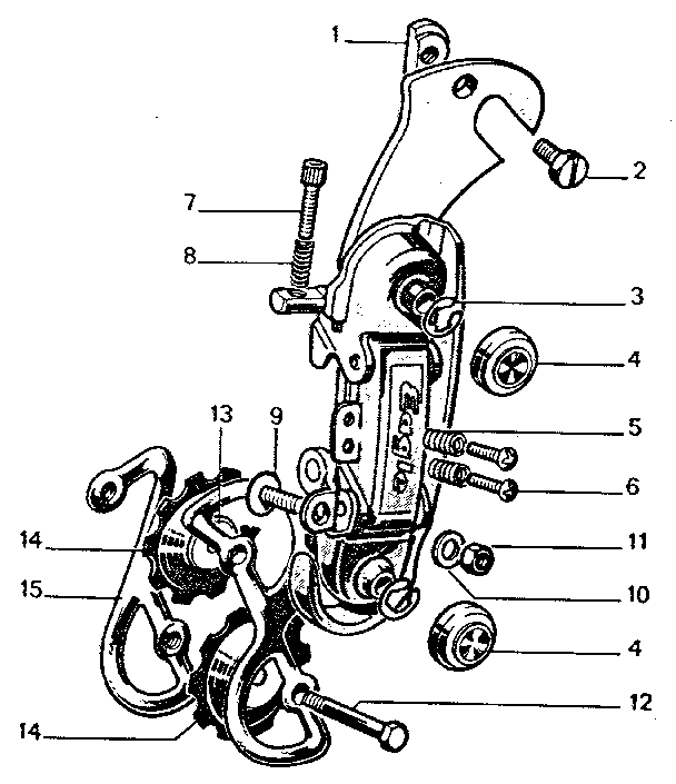 Shimano rear derailleur