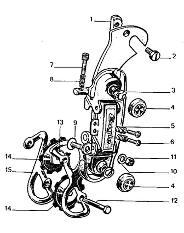 Shimano rear derailleur