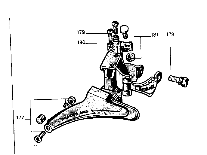Shimano front derailleur