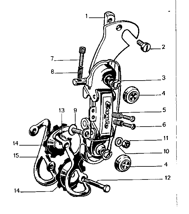 SHIMANO REAR DERAILLEUR