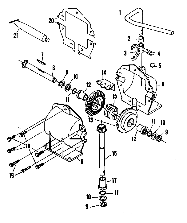 Gear case assembly