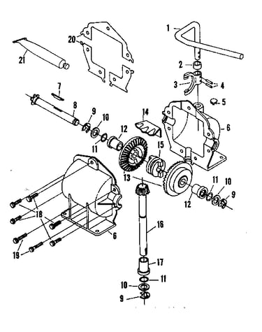 Gear case assembly