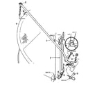 Craftsman 13191360 catcher mounting bracket diagram