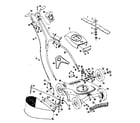 Craftsman 13191361 replacement parts diagram